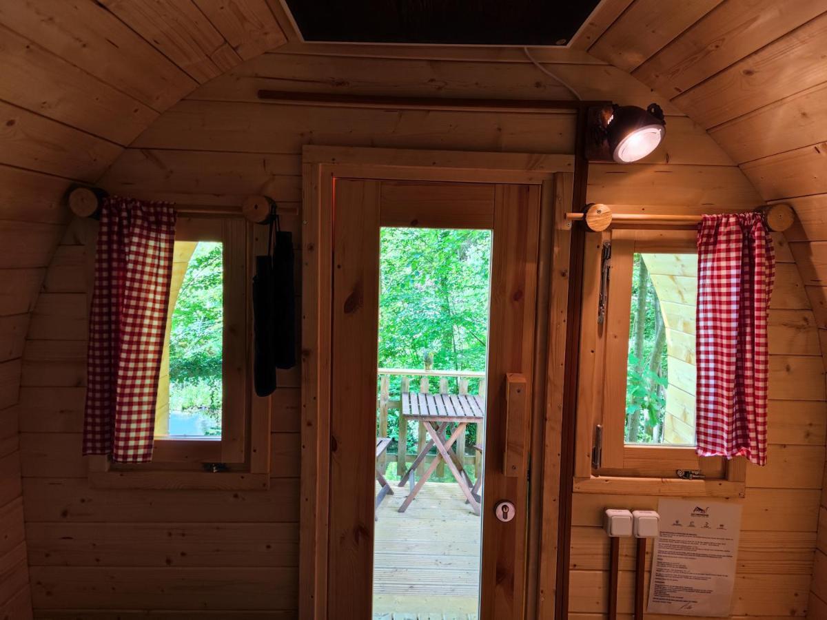 Fasshotel Westernwagen, Beheizt 2-3 Personen キルヒェンシッテンバッハ エクステリア 写真