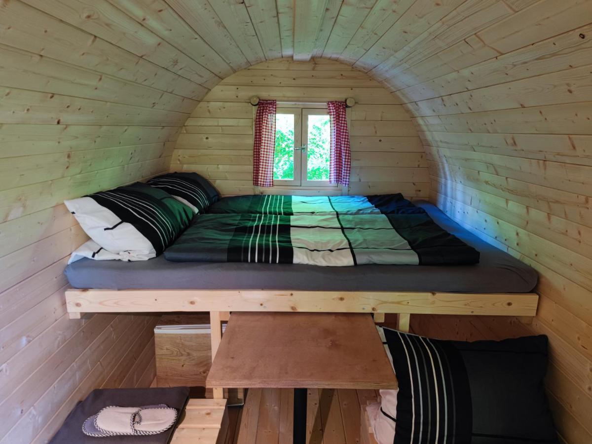 Fasshotel Westernwagen, Beheizt 2-3 Personen キルヒェンシッテンバッハ 部屋 写真